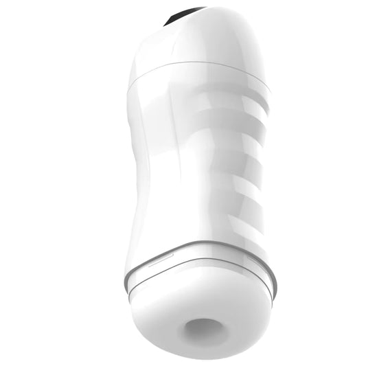 vaginette vibrant blanc en tpe ultra doux