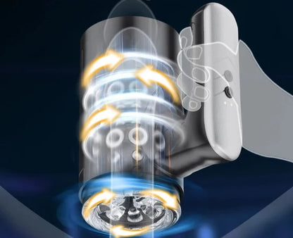 Masturbador para hombres telescópica automática silicona masturbación vagina anal mamada oral push estimulador sexo Juguetes productos adultos