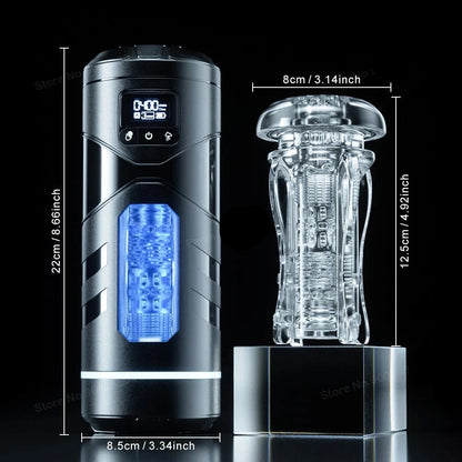 Suceuse pour Homme Masturbateur Chauffant pour Fellation