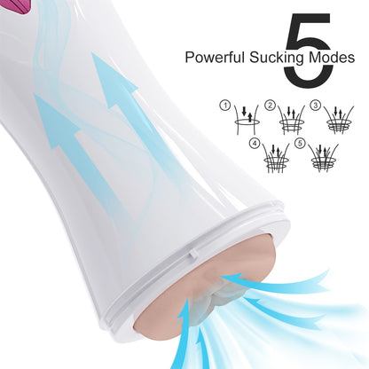 Modes de fellation puissant Vagin Artificiel Vibrant pour Homme