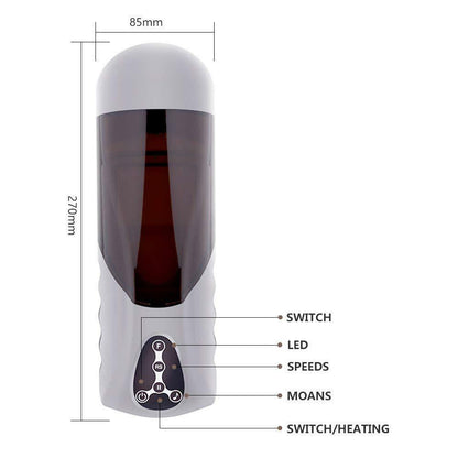 Bouche Suceuse Automatique Vibrante