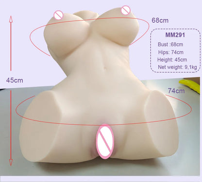 Masturbatore busto e butte - Bambola del sesso - Sofia