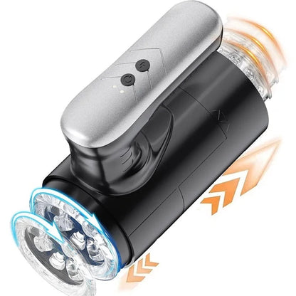 Masturbeur Électrique pour Homme avec Va et Vient et Rotation