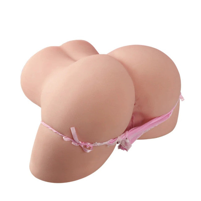 Vue latérale du masturbateur réaliste avec chatte détaillée et texture peau naturelle