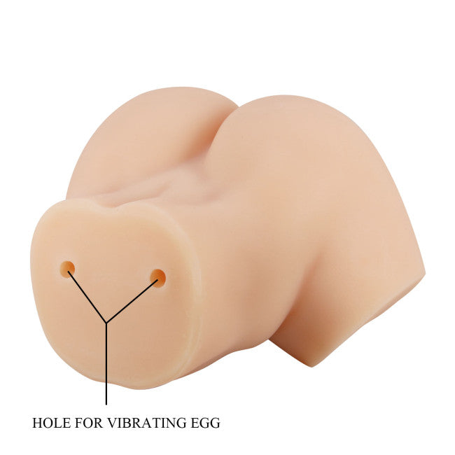 Masturbateur fessier réaliste pour homme en vue rapprochée avec finitions naturelles et texture douce