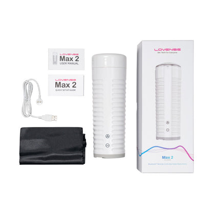 Manchon à contractions 360 degrés d'un masturbateur connecté pour une stimulation enveloppante

