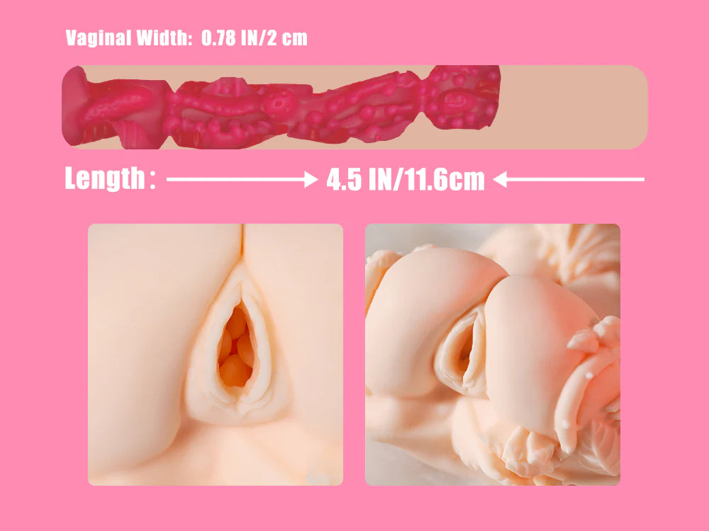 Cavité vaginale réaliste de la figurine masturbateur manga hentai
