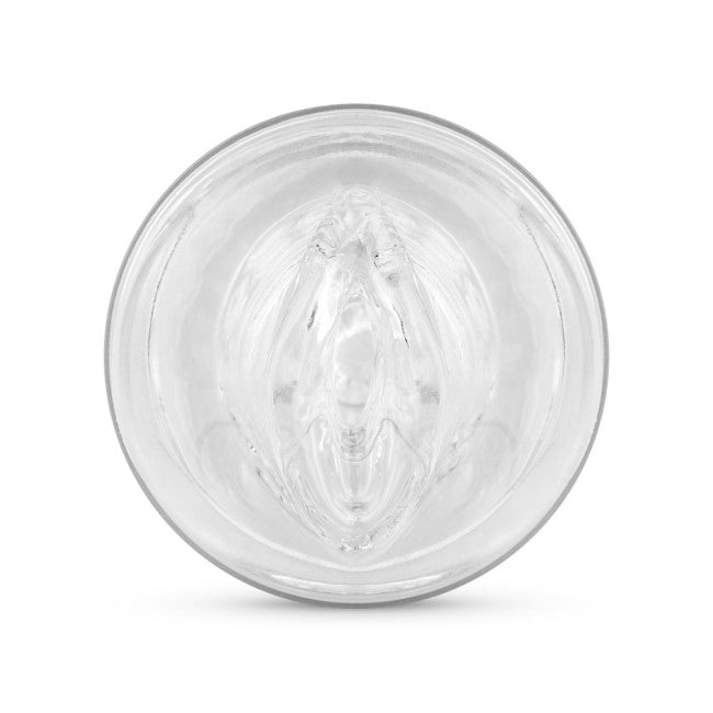 Masturbateur transparent gros plan vagin