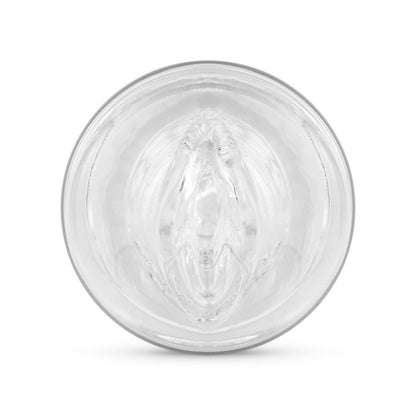 Masturbateur transparent gros plan vagin