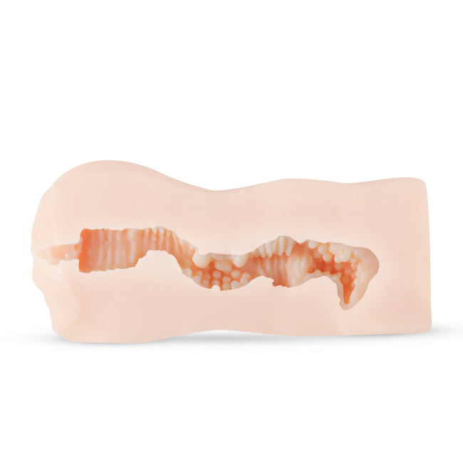 Masturbateur réaliste homme Emily avec surface naturelle et structure interne stimulante