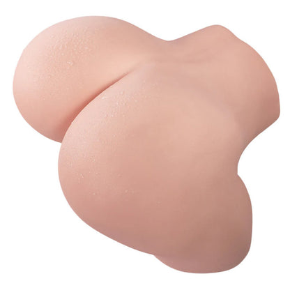 Masturbateur fessier réaliste 18,8 kg avec vagin et anus en vue de face