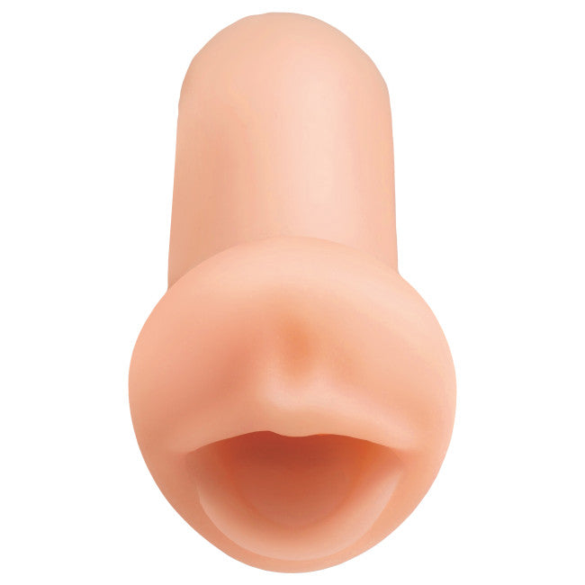 Vue de face du masturbateur bouche réaliste naturel pour stimulation orale masculine