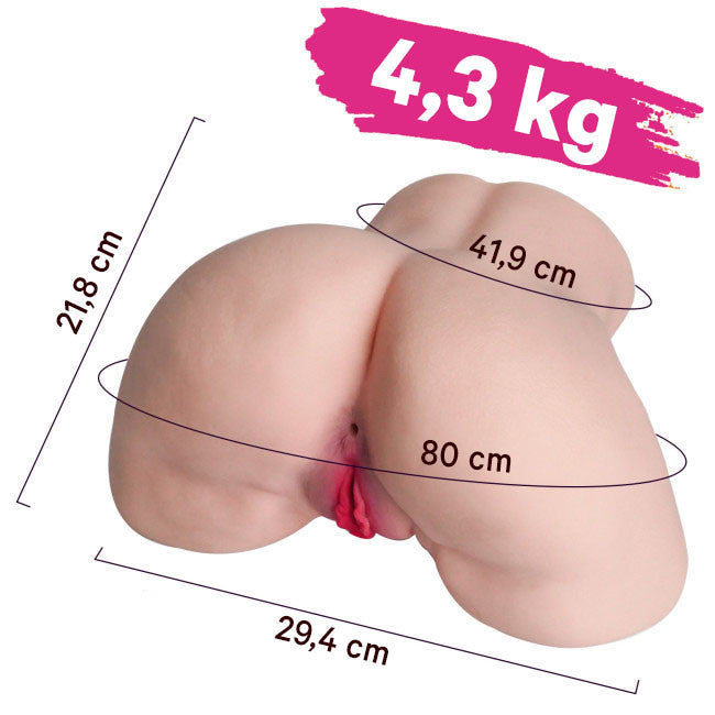 Masturbateur Fessier Réaliste 4,3 kg - Augusta