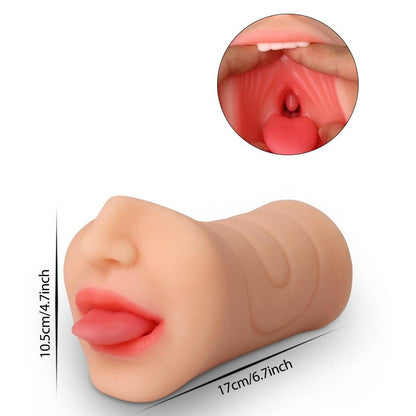 Masturbateur homme avec triple canal de pénétration – livraison discrète