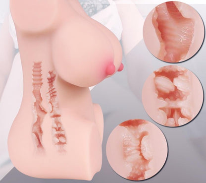intérieur xray Sex Doll - Masturbateur Buste et Fessier - Scarlett