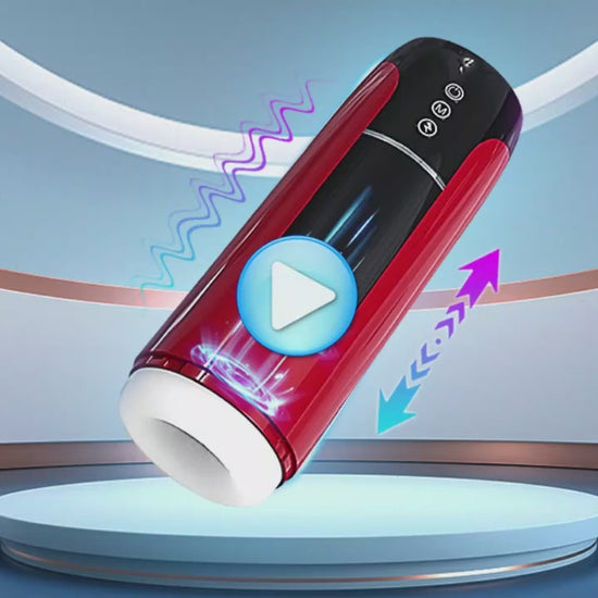 vidéo test Vaginette Automatique à Piston - Vibrante - Qualité Allemande