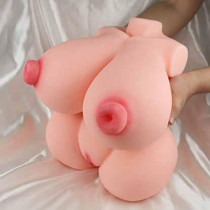 Masturbateur Torse aux Gros Seins