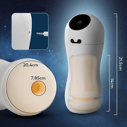 taille en cm et chargement Masturbateur Homme Automatique - Machine à Sucer - M7