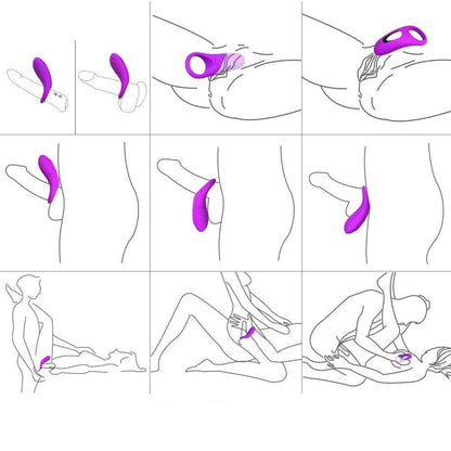 comment utiliser Cockring - Anneau Pénien Vibrant pour Couple