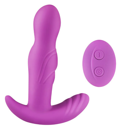 Masseur de Prostate - Vibrant et Rotatif à 360° violet