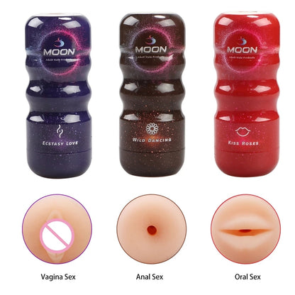 Masturbateur pour Homme - Bouche/Vagin/Anus - V16