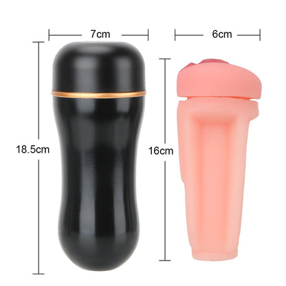 Taille en cm du masturbateur vaginal et de son intérieur