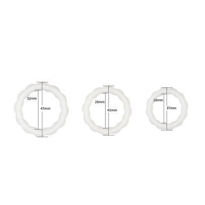 3 Anello di Cockring-Pene in silicone-C1