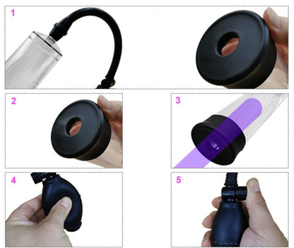 Comment utiliser une Pompe à Pénis étape par étape