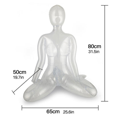 taille en cm Poupée Sexuelle Gonflable avec Vagin