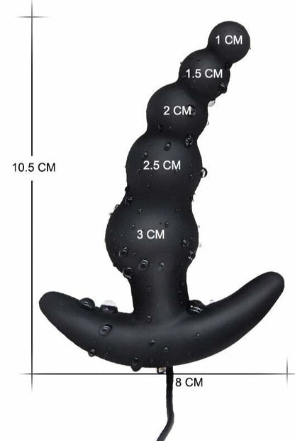 taille en cm Stimulateur Prostate à Boules