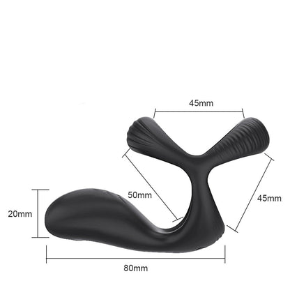 taille mm Cockring Vibrant - Stimulation Périnée/Clitoris