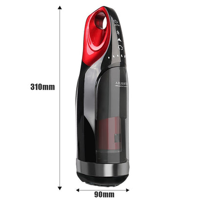 taille en cm mm Masturbateur Homme Automatique Va et Vient Rotatif Chauffant
