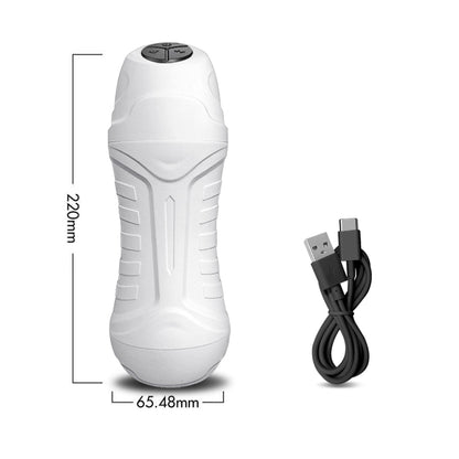 Masturbateur automatique homme en couleur blanc