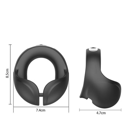taille en cm Cockring Vibrant - Masseur de Testicule