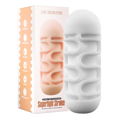 Masturbateur Homme Silicone blanc