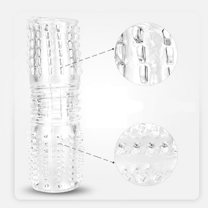Gaine de Masturbation XL - Transparente