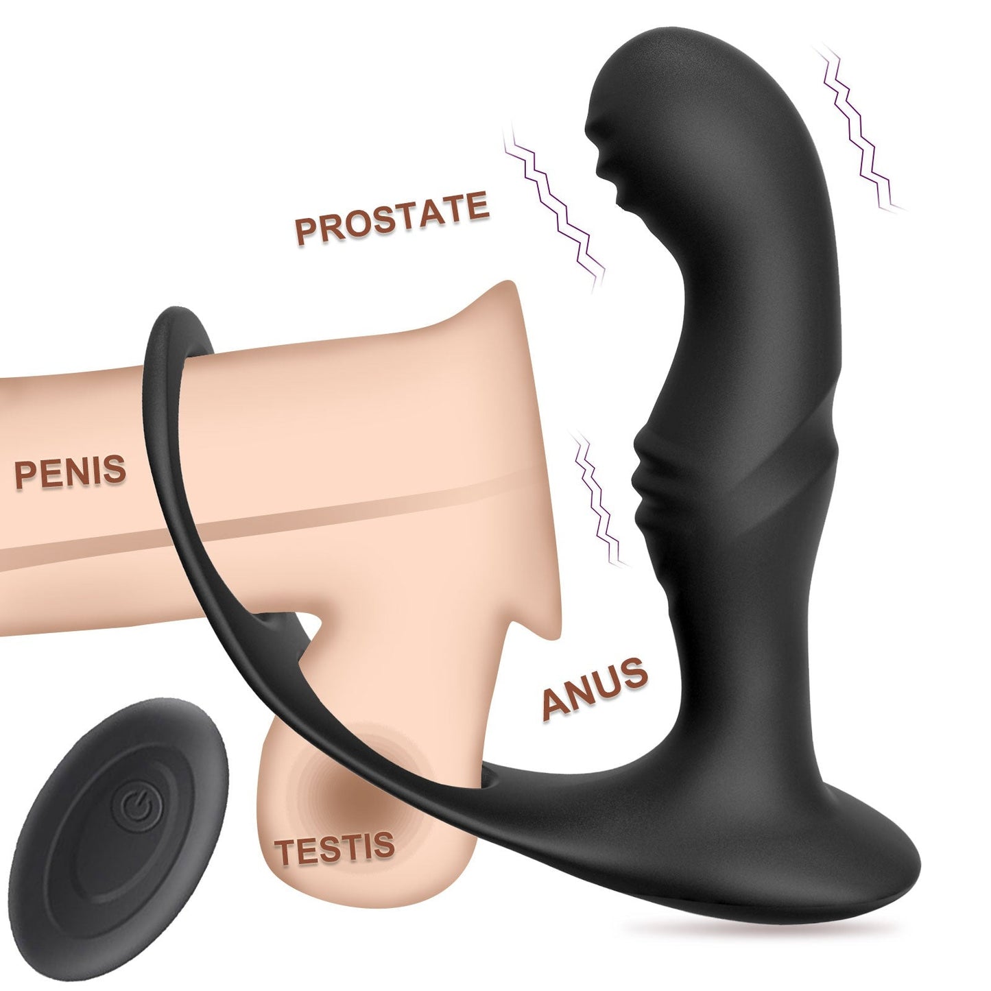 Prostatastimulator - vibrierend - SP4