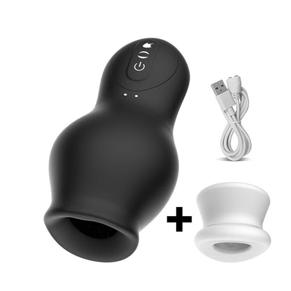 Vaginette Automatique "Bonne Suçeuse" - Vibrant avec chargeur usb